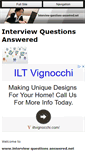 Mobile Screenshot of interview-questions-answered.net
